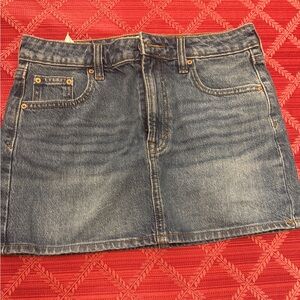 PacSun Bella Mid-Rise Blue Mini Denim Skirt - NWOT